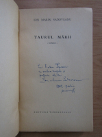 Ion Marin Sadoveanu - Tarulul marii (cu autograful autorului)