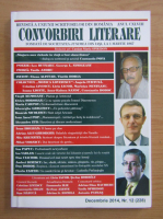 Revista Convorbiri Literare, nr. 12 (228), decembrie 2014