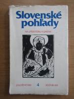 Slovenske pohl'ady. Na literaturu a umenie