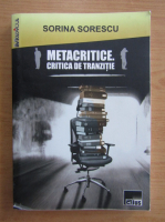 Sorina Sorescu - Metacritice. Critica de tranzitie