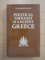 V. S. Nersesyants - Political thought of ancient Greece