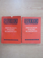 Anticariat: Antologia poeziei romanesti (2 volume)