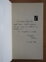 Constanta Buzea - De pe pamant (cu autograful autoarei)