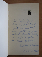 Gabriela Melinescu - Ceremonie de iarna (cu autograful autoarei)