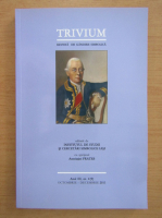 Anticariat: Revista Trivium, anul III, nr. 4, octombrie-decembrie 2011