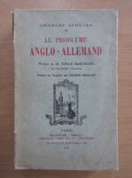 Charles Sarolea - Le probleme anglo-allemand