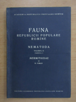 Fauna Republicii Populare Romane, volumul 2, fascicula 3. Nematoda, mermithidae