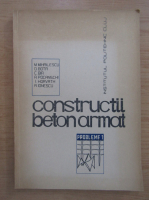 M. Mihailescu - Constructii beton armat