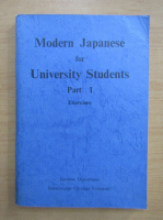 Modern japanese for university students (partea I)