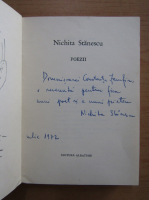 Nichita Stanescu - Poezii (cu autograful autorului)