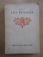 Pascal - Les Pensees (volumul 1)