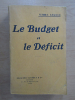 Pierre Baudin - Le bufget et le deficit