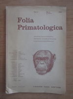 Folia Primatologica, volumul 2, nr. 3, 1964