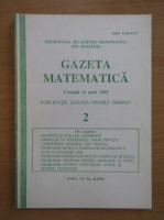 Gazeta Matematica, anul CI, nr. 2, 1996
