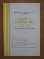 Gazeta Matematica, anul CIII, nr. 2, 1998