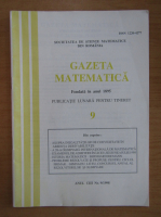 Gazeta Matematica, anul CIII, nr. 9, 1998