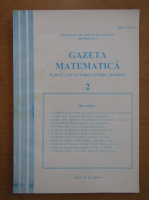 Gazeta matematica, anul IC, nr. 2, 1994