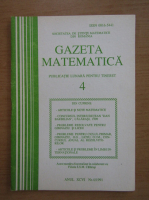 Gazeta Matematica, anul XCVI, nr. 4, 1991