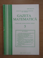 Gazeta Matematica, anul XCVI, nr. 5, 1991