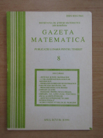 Gazeta Matematica, anul XCVI, nr. 8, 1991