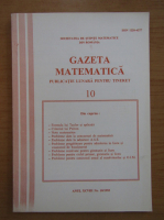 Gazeta Matematica, anul XCVIII, nr. 10, 1993
