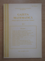 Gazeta Matematica, anul XCVIII, nr. 11, 1993