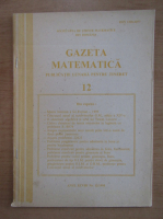 Gazeta Matematica, anul XCVIII, nr. 12, 1993