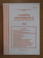 Gazeta Matematica, anul XCVIII, nr. 5-6, 1993