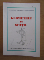 Ion Cuculescu - Geometrie in spatiu