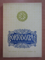 Revista Ortodoxia, anul XXXVIII, nr. 3, iulie-septembrie 1986
