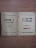 Antiquites Nationales et Internationales, anul II, fasciculele 1, 2, 3, 4, septembrie-decembrie 1960, martie-iunie 1961 (2 volume)
