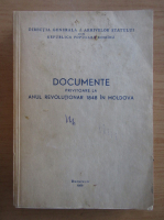 Documente privitoare la anul revolutionar 1848 in Moldova