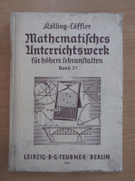 Kolling Loffler - Mathematisches Unterrichtswert (volumul 3)
