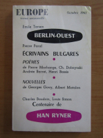 Revista Europe, nr. 390, octombrie 1961