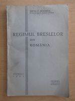 Stefan D. Nicolescu - Regimul breslelor din Romania