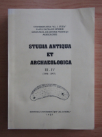 Studia antiqua et archaeologica (volumele 3-4)
