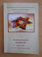 Studia Iudaica Aradensis, Arad V, 2017