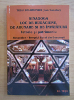 Tesu Solomovici - Sinagoga, loc de rugaciune, de adunare si de invatatura