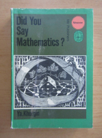 Ya. Khurgin - Did You Say Mathematics?