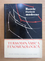 Zoltan Gabos - Termodinamica fenomenologica