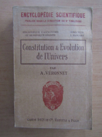 A. Veronnet - Constitution et evolution de l'univers