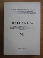 Balcanica (volumul 7)
