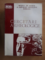 Cercetari Arheologice (volumul 3)