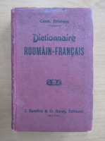 Constantin Saineanu - Dictionnaire roumain-francais