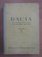 Dacia. Revue d'archeologie et d'histoire ancienne (volumul 12)
