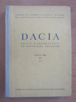 Dacia. Revue d'archeologie et d'histoire ancienne (volumul 15)