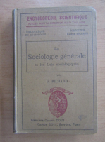 G. Richard - La sociologie generale et les lois sociologiques