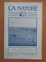 Revista La Nature, nr. 2736, 11 septembrie 1926