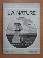 Revista La Nature, nr. 2824, 1 ianuarie 1930