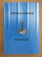Studia in honorem Ion Niculita